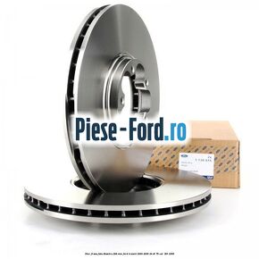 Disc frana fata diamtru 294 mm Ford Transit 2000-2006 2.4 DI 75 cai #CE282FE535